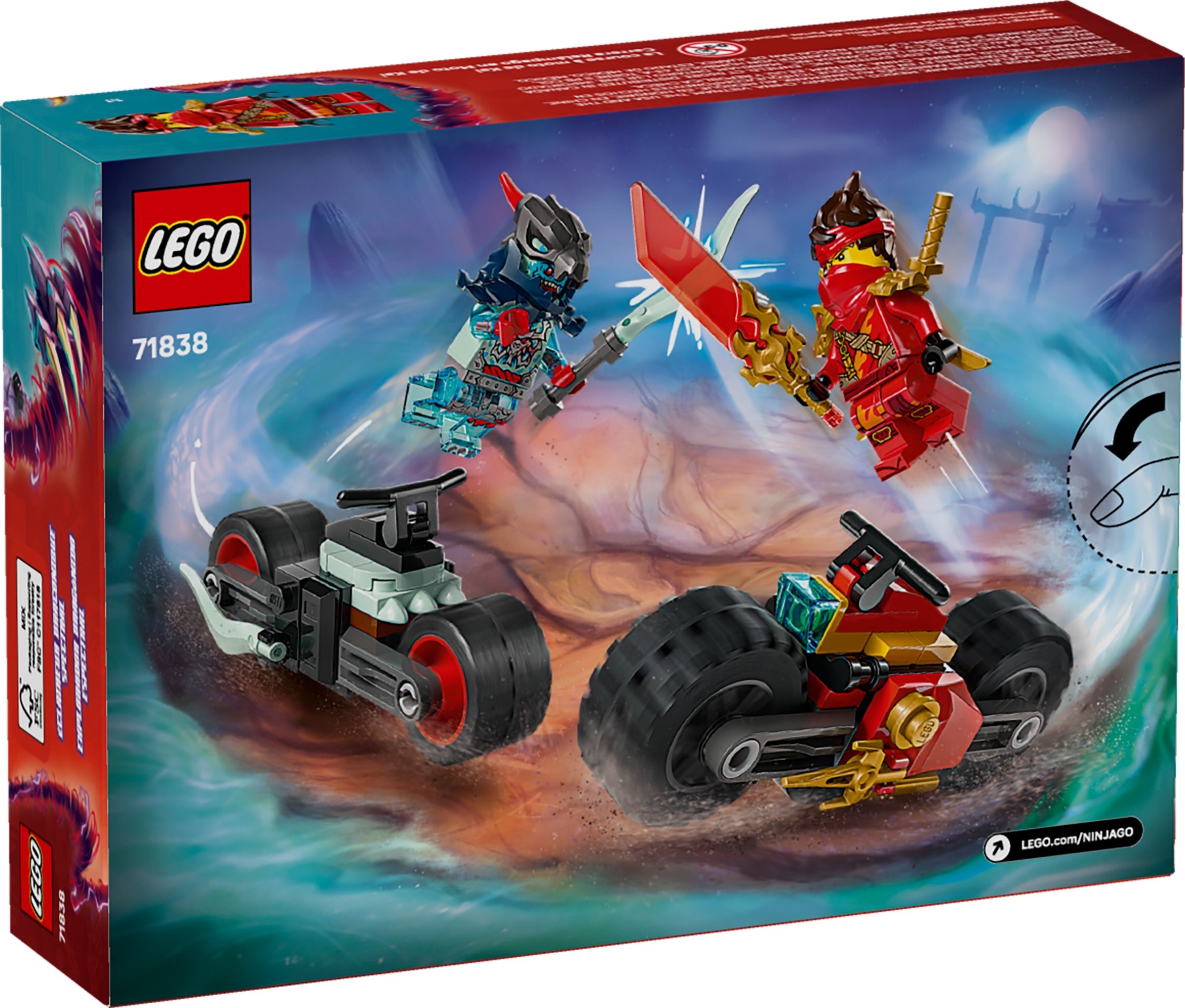 Конструктор LEGO NINJAGO 71838 79 дет. - фото 1