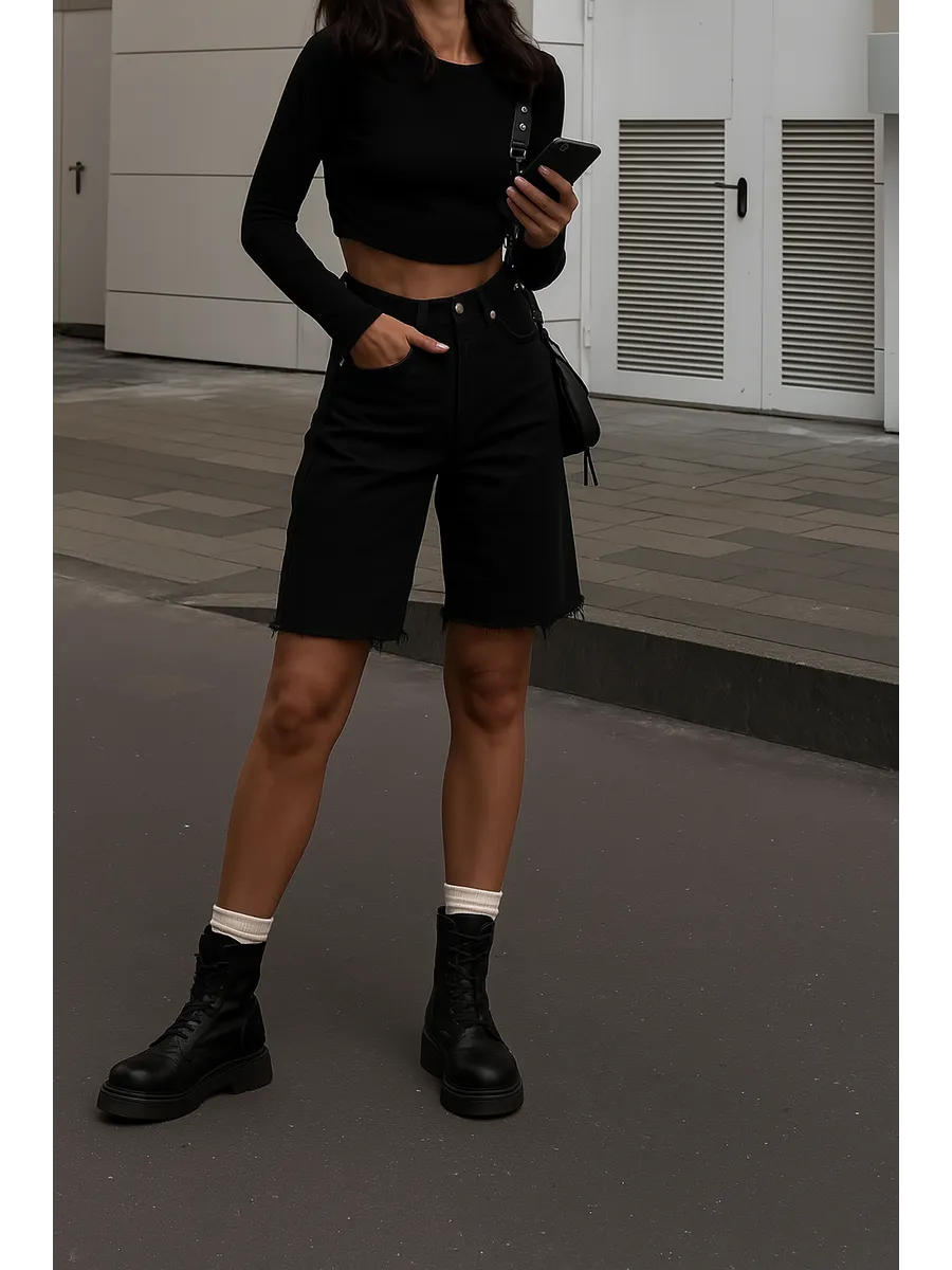 Шорты Mark Formelle (Марк Формэль) 2024-DS603-1/черный - фото 9