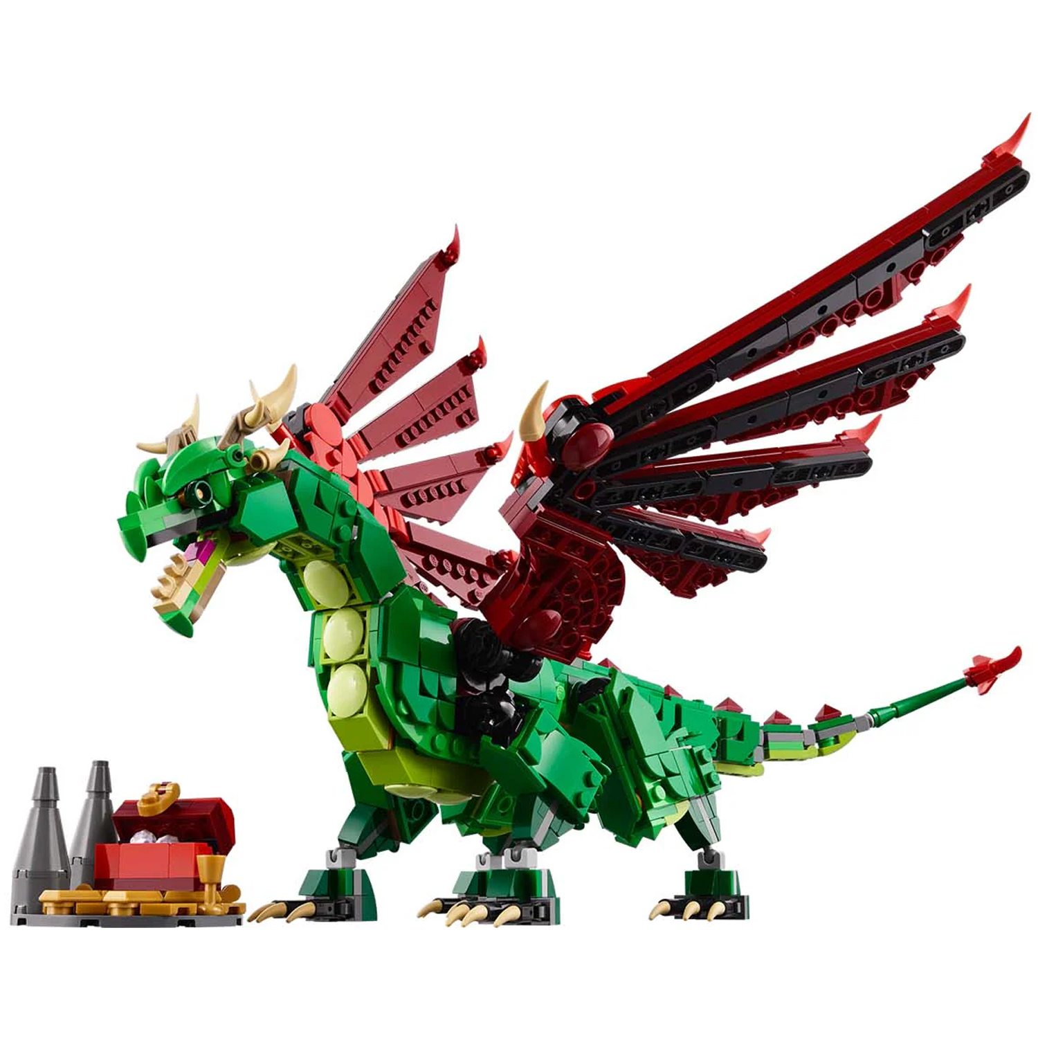 Конструктор LEGO Creator Средневековый дракон блочный - фото 3