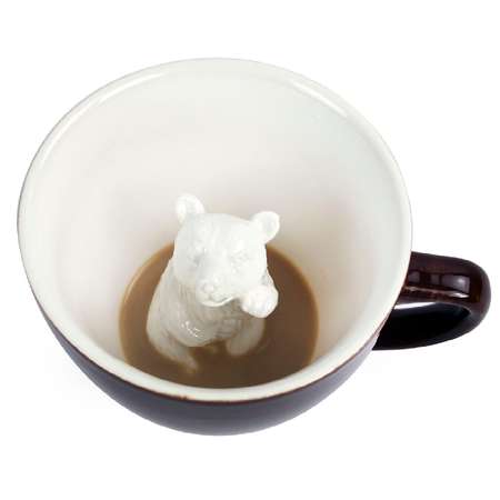 Кружка Creature Cups с медведем