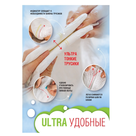 Трусики Ekitto XXL 96 шт.