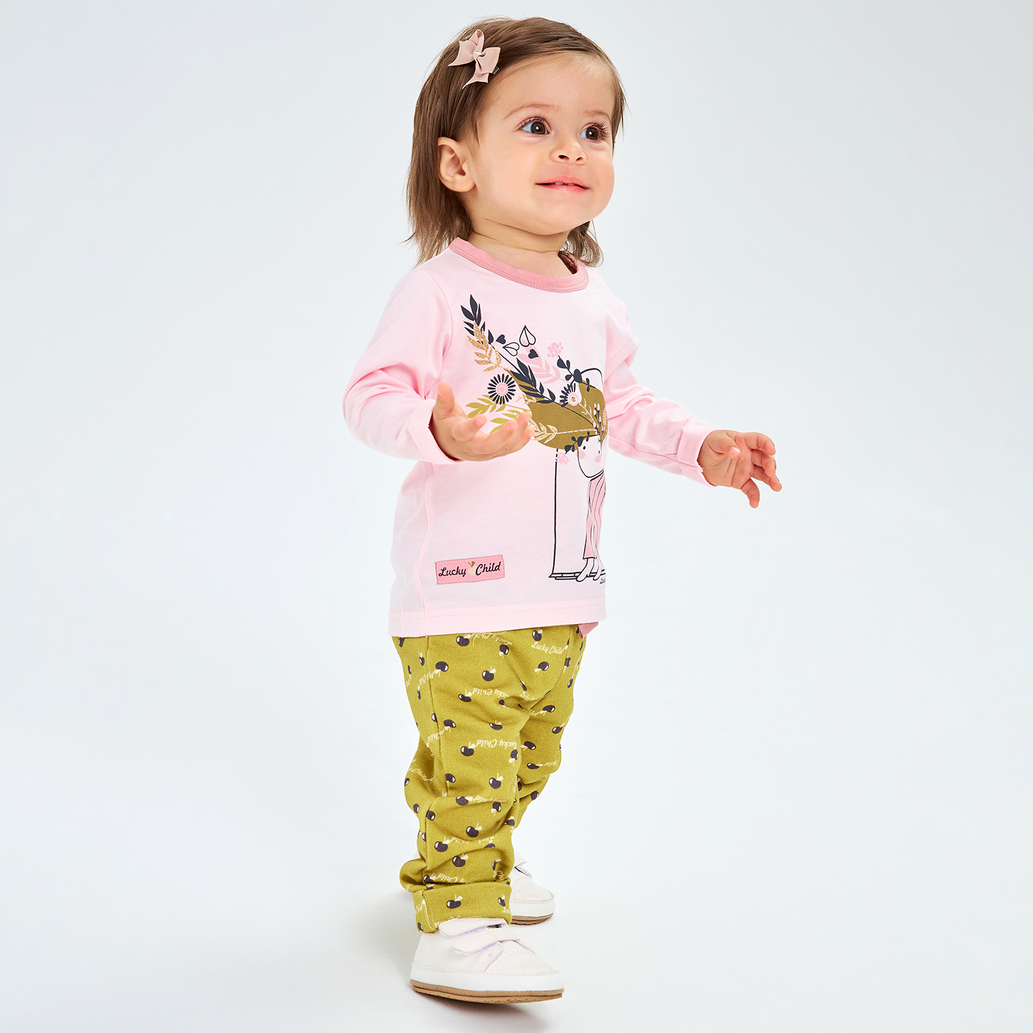 Брюки Lucky Child 60-11ф/цв/0-2 - фото 4