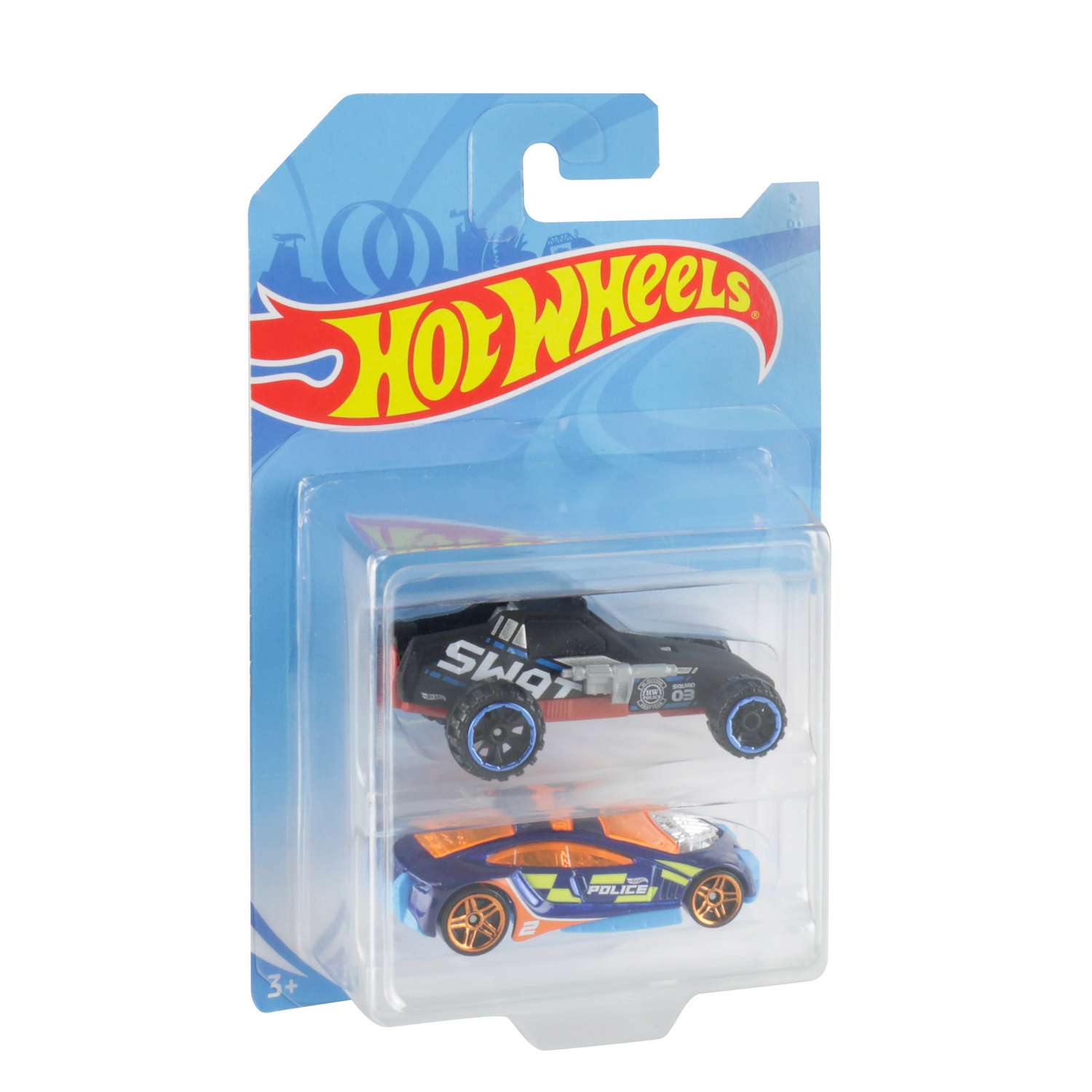 Игровой набор Hot Wheels Полицейская погоня 2 машинки FVN40 - фото 9