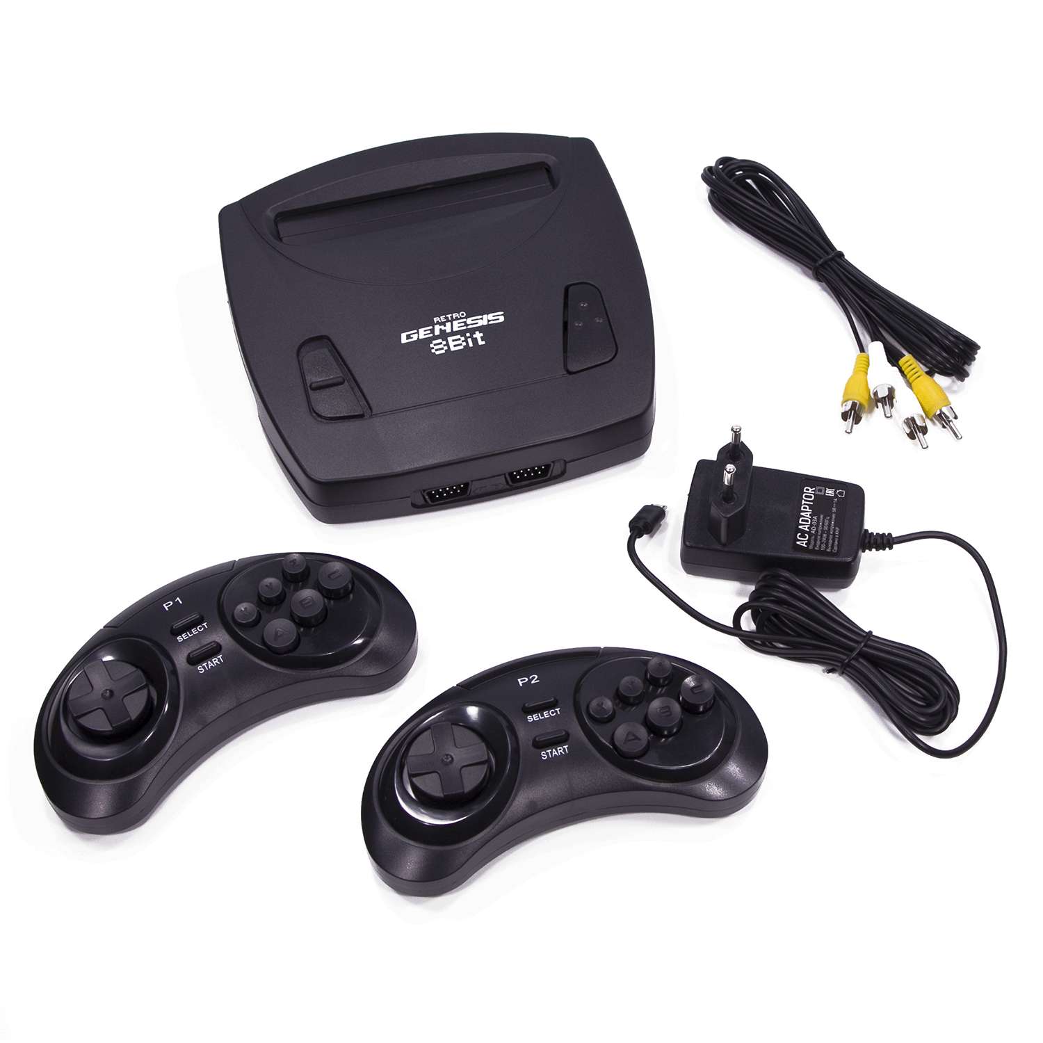 Игровая приставка Retro Genesis 8 Bit Junior Wireless+300игр, модель ZD-03A(AV кабель, 2 беспроводных джойстика) - фото 7