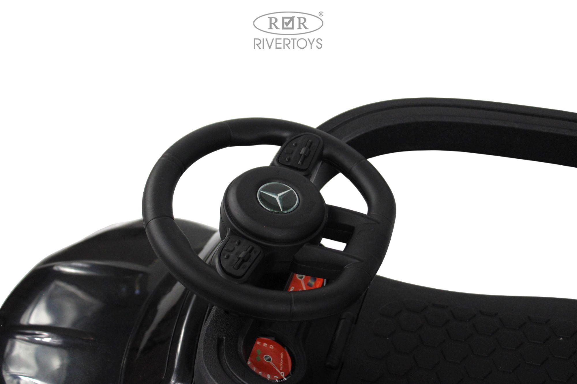 Каталка RIVERTOYS Z005ZZ-M-BLACK черный - фото 11