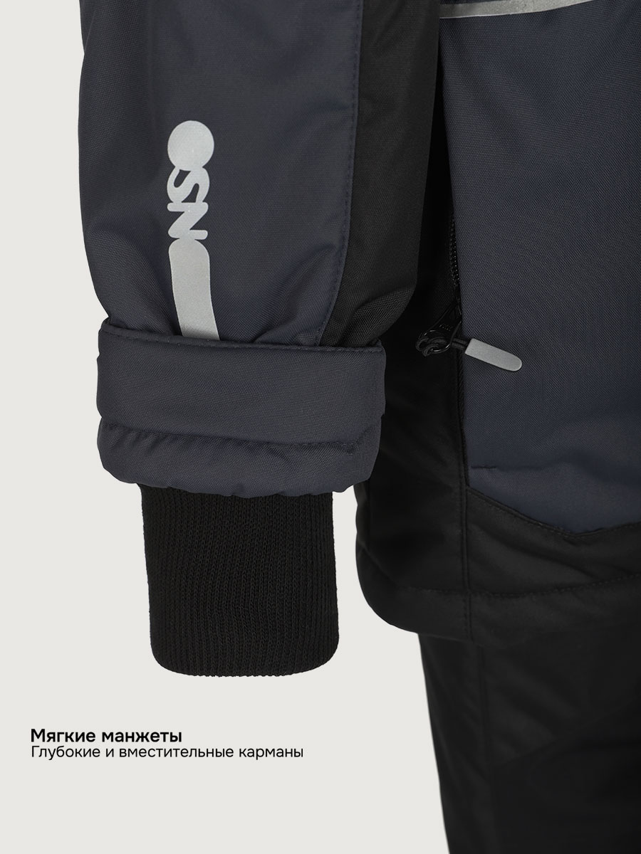 Костюм NIKASTYLE 7з5525 полынь/черный - фото 9