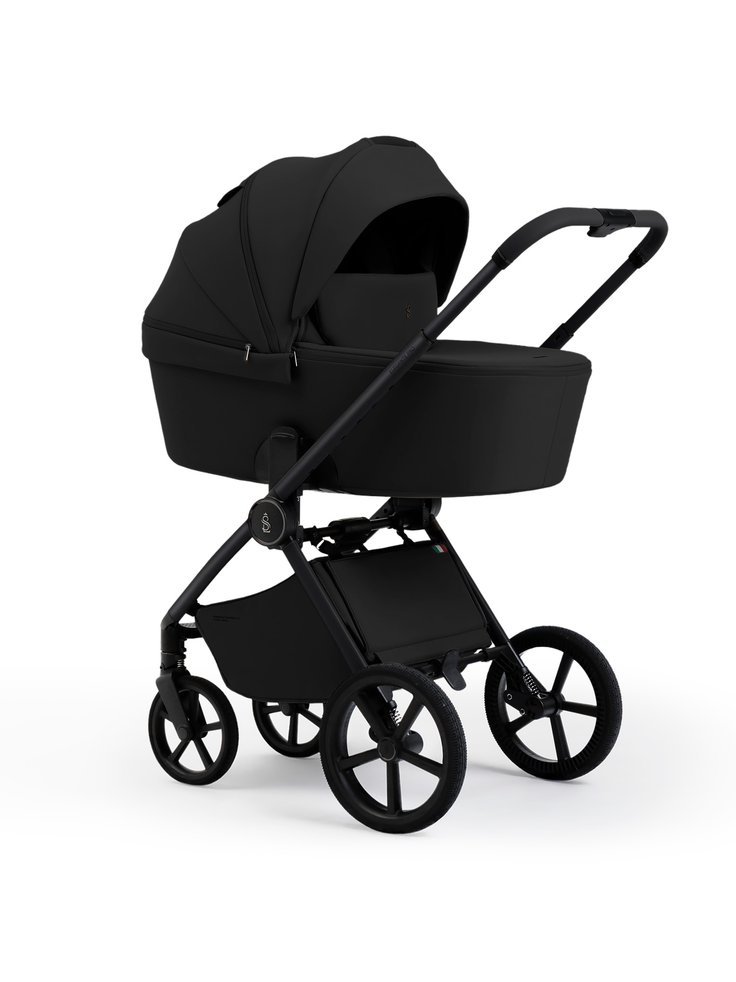 Коляска 2в1 Sweet Baby Elegante Pro Black черный - фото 16