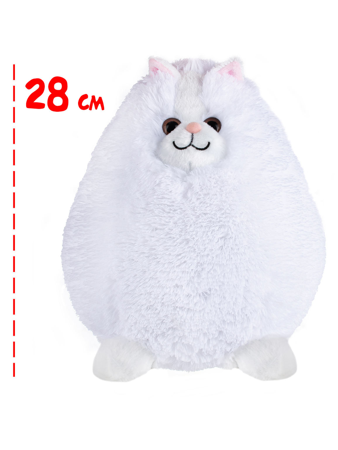 Игрушка мягкая Fancy котик 31 см - фото 8