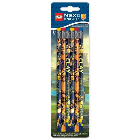 Карандаши чернографитные LEGO 6 шт.