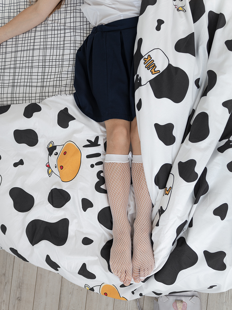 Комплект постельного белья BRAVO kids dreams Молоко простыня на резинке полутораспальный 3 предм. - фото 5