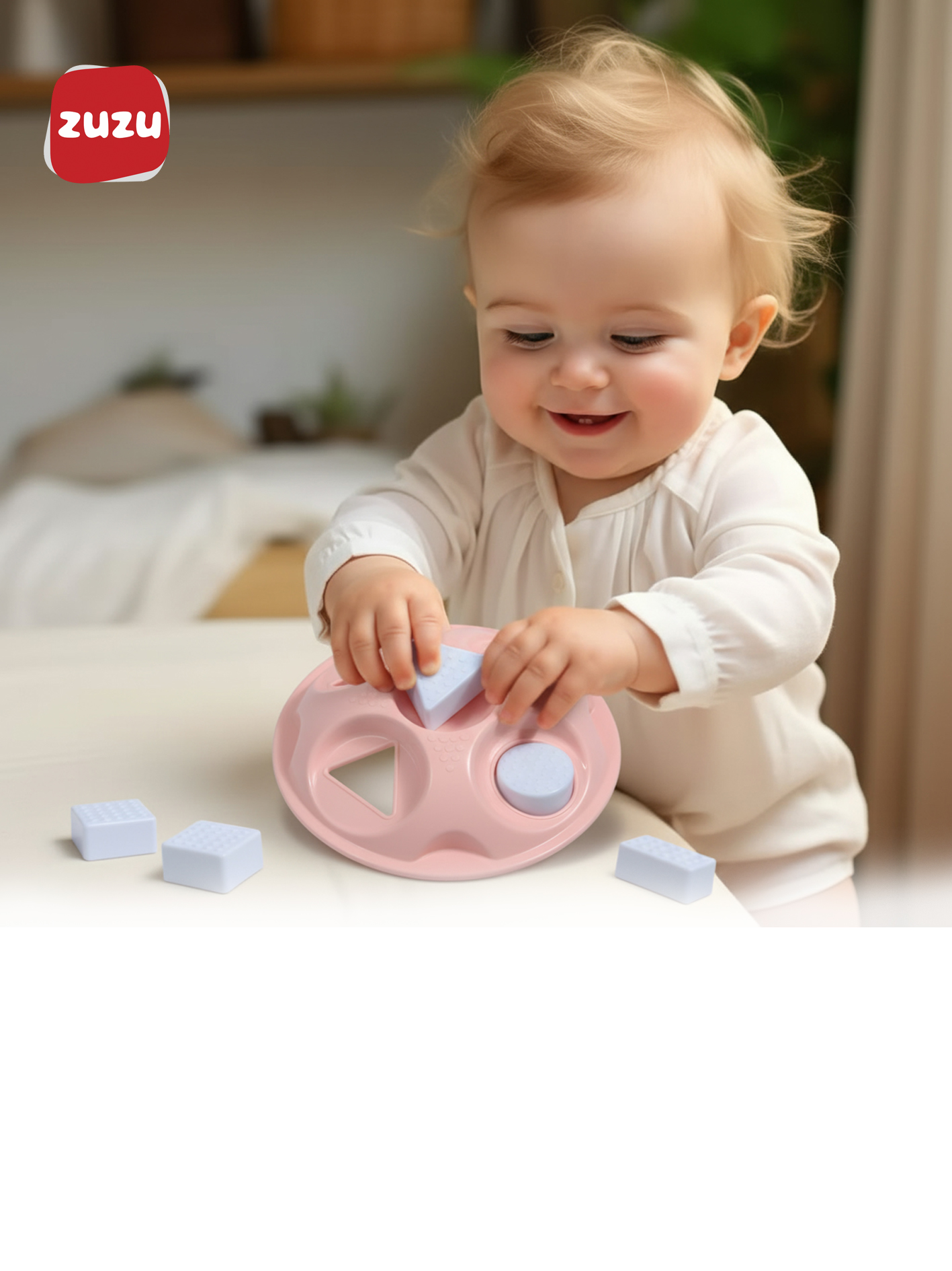 Игрушка ZUZUTOYS сортер для малышей - фото 3