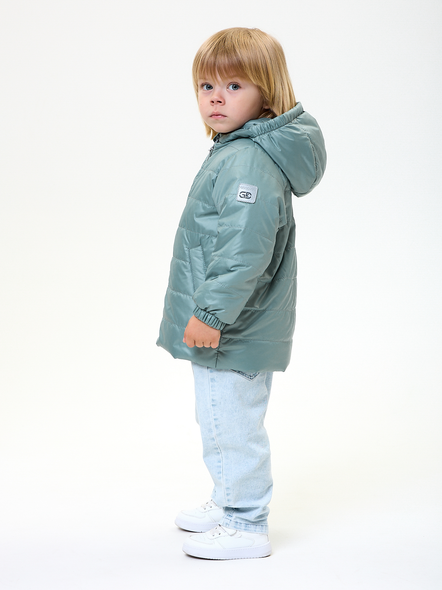 Куртка GooDvinKids К32024-02/шалфей - фото 7