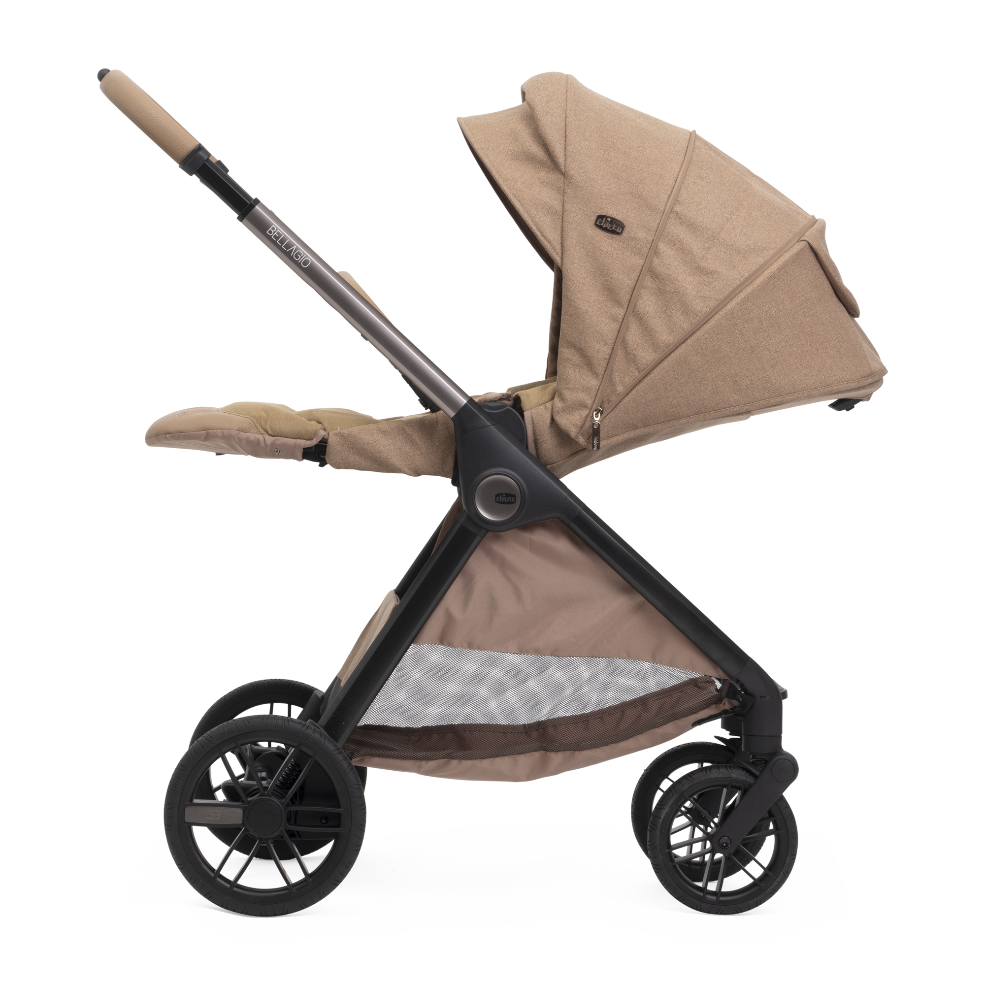 Коляска прогулочная Chicco коричневый - фото 13