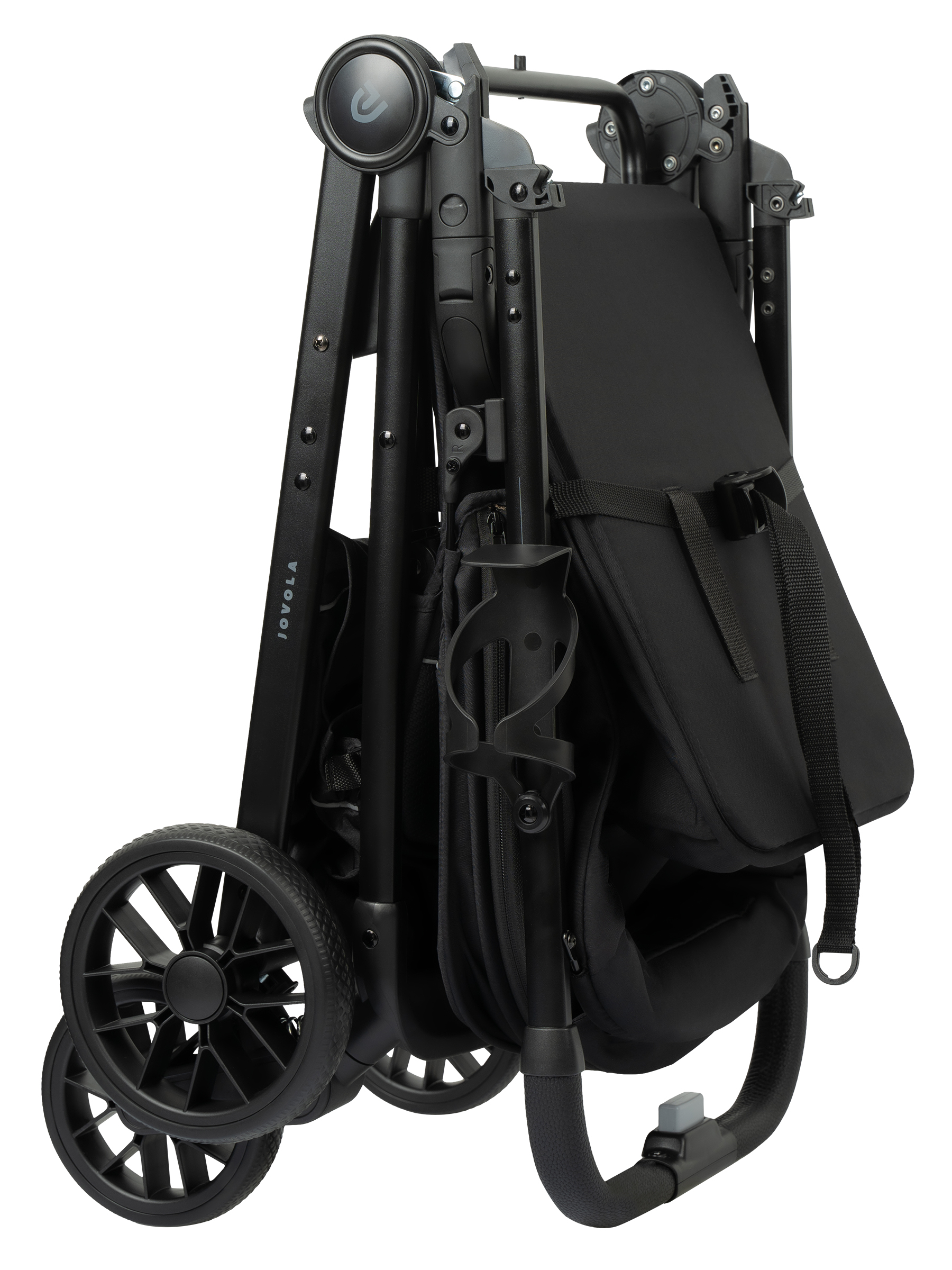 Коляска прогулочная JOVOLA Skill черный - фото 15