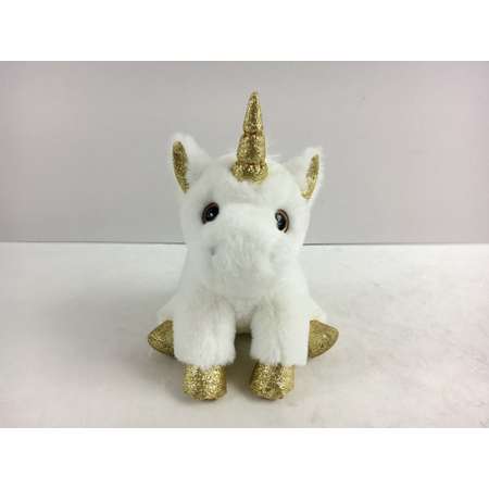 Игрушка Abtoys Единорог белый с золотом