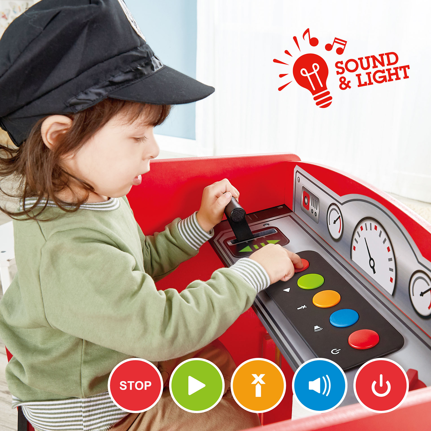 Набор железнодорожный Hape E3769_HP - фото 2
