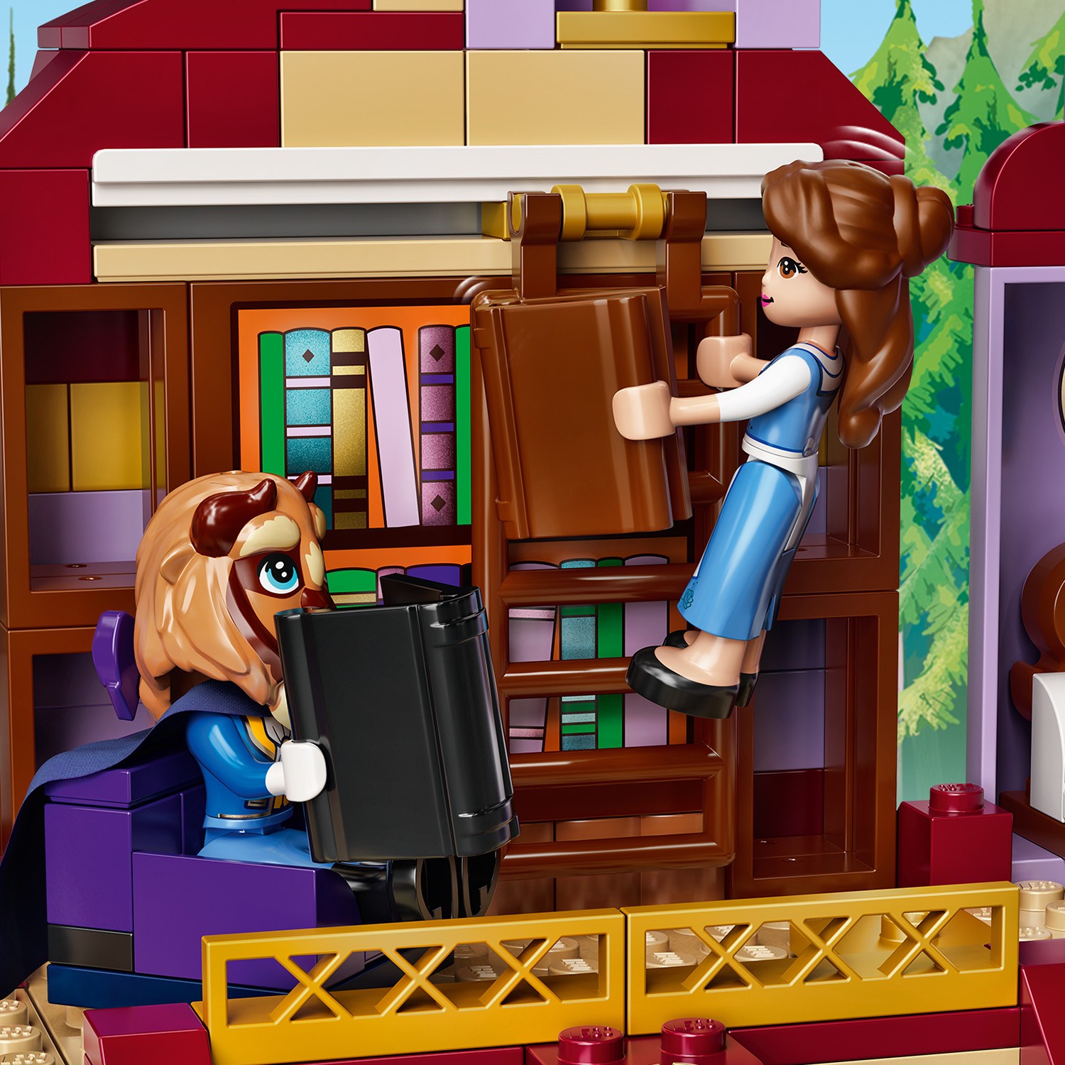 Конструктор LEGO Disney Princess Замок Белль и Чудовища 505 дет. - фото 9