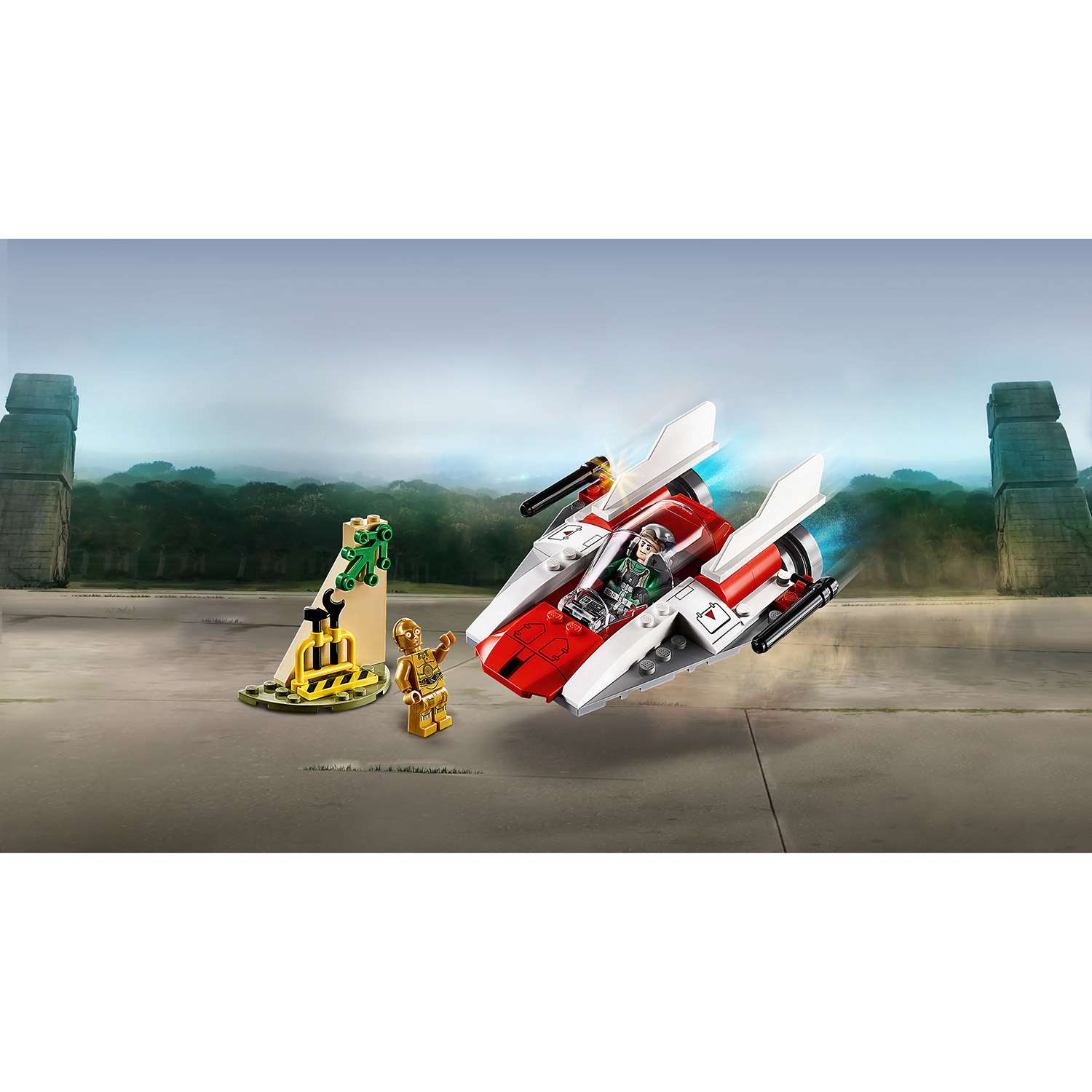 Конструктор LEGO Star Wars Звёздный истребитель типа А блочный - фото 5