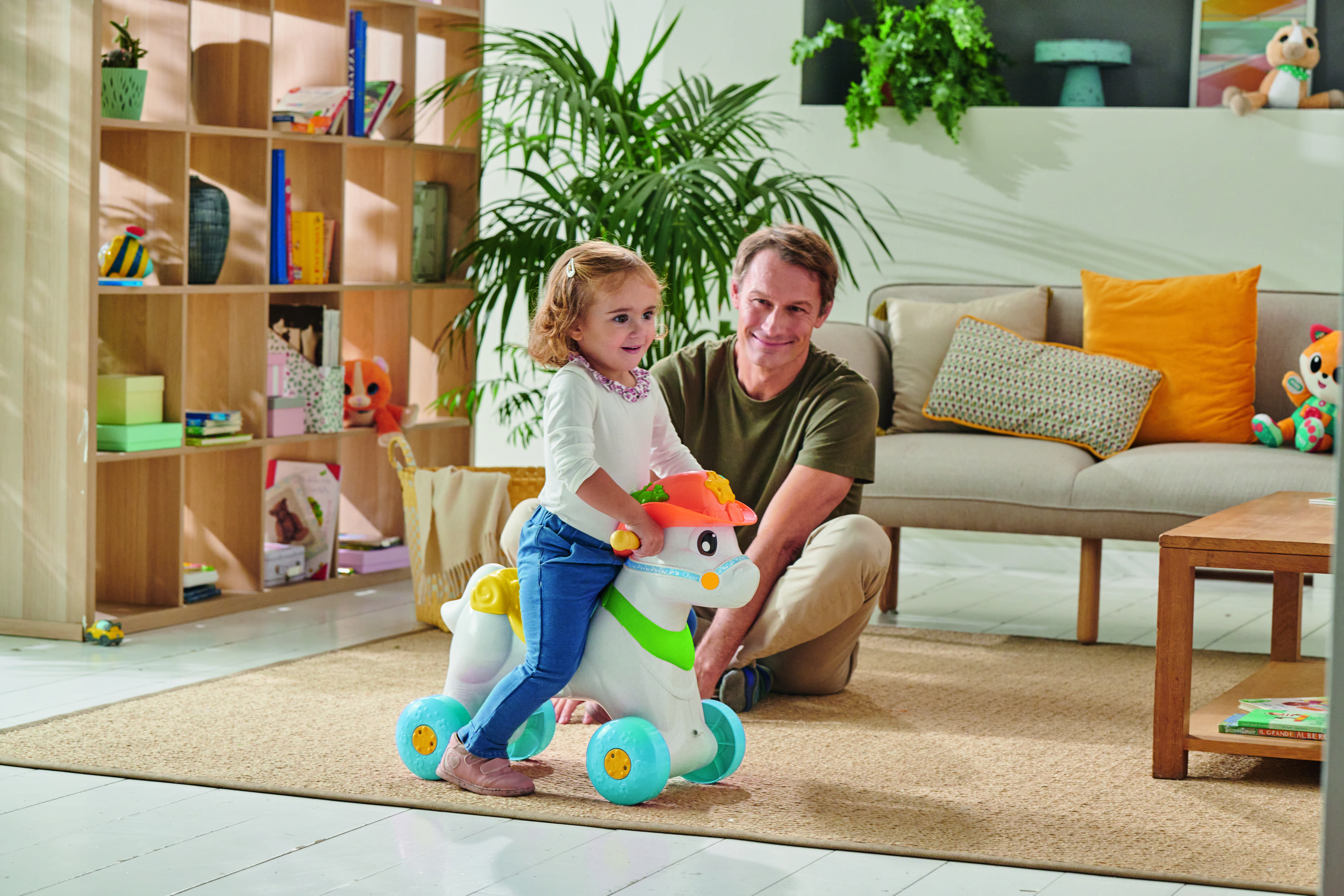 Игрушка-каталка Chicco говорящая «Лошадка Baby Rodeo» 12м+ - фото 20