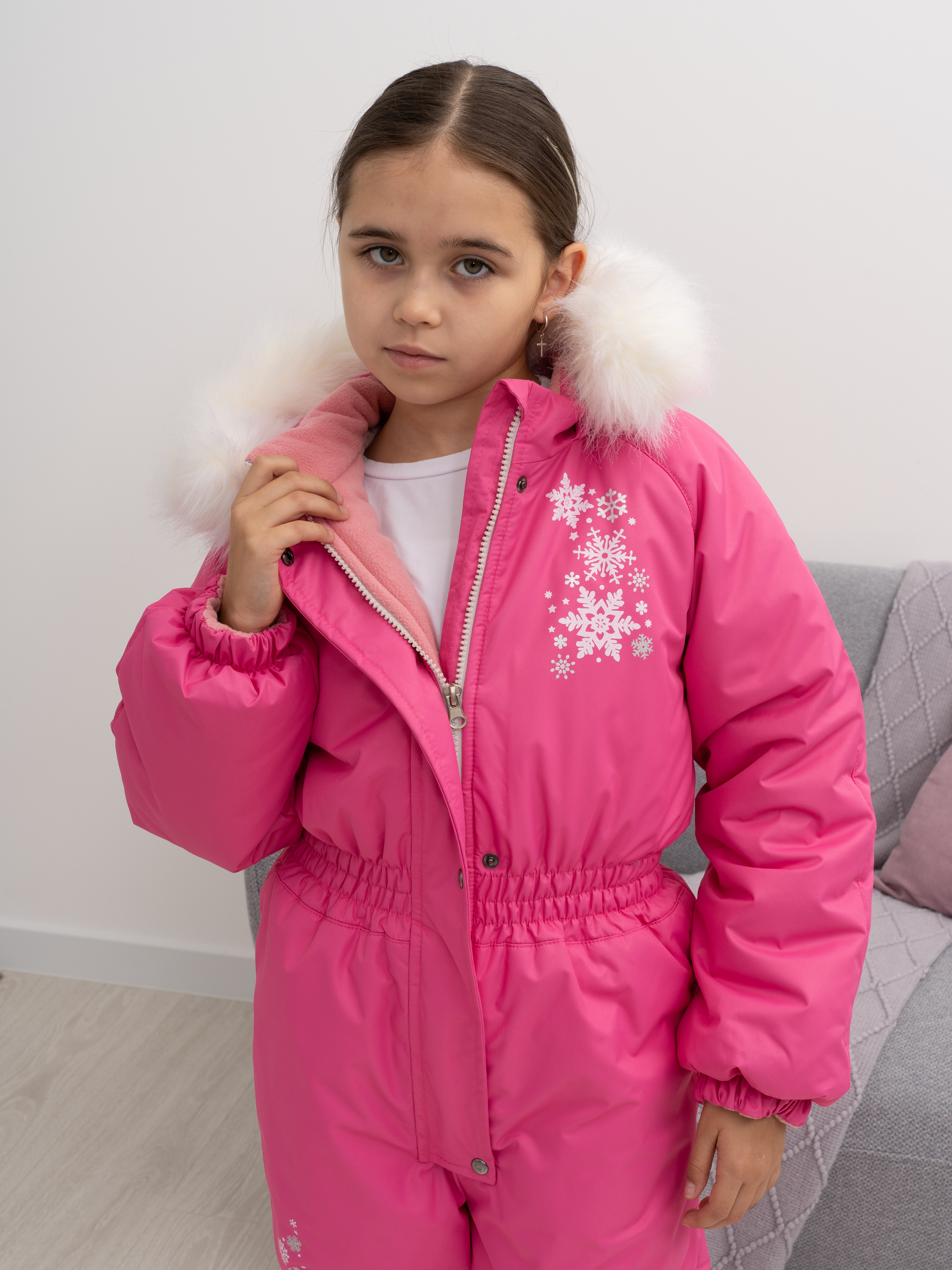 Комбинезон Arctic kids 30-019/1 розовый - фото 19