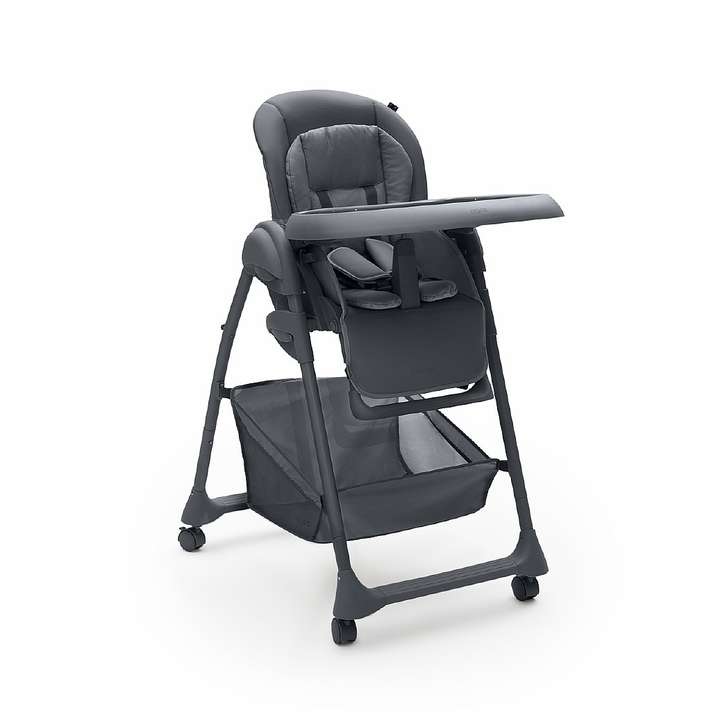 Стульчик для кормления agex Seat n Sleep серый - фото 1