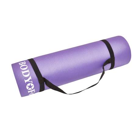 Коврик гимнастический Body Form BF-YM04 183x61x15 mm Фиолетовый