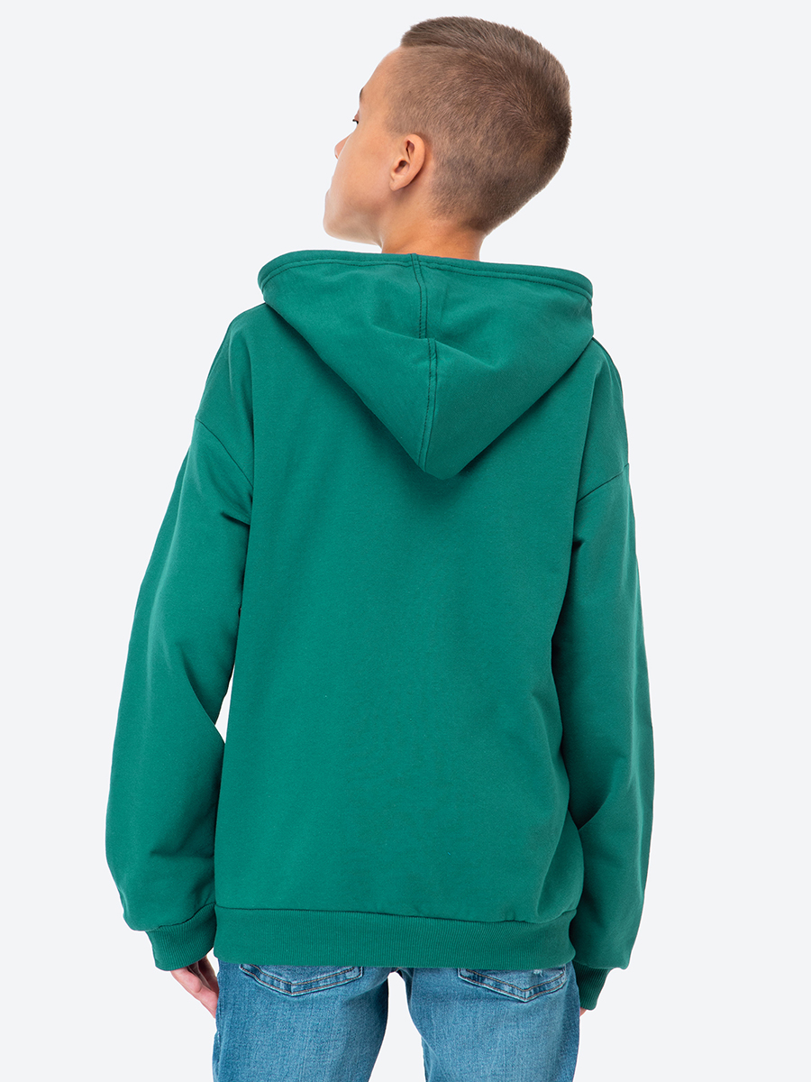 Худи HappyFox HF00158изумрудный - фото 5