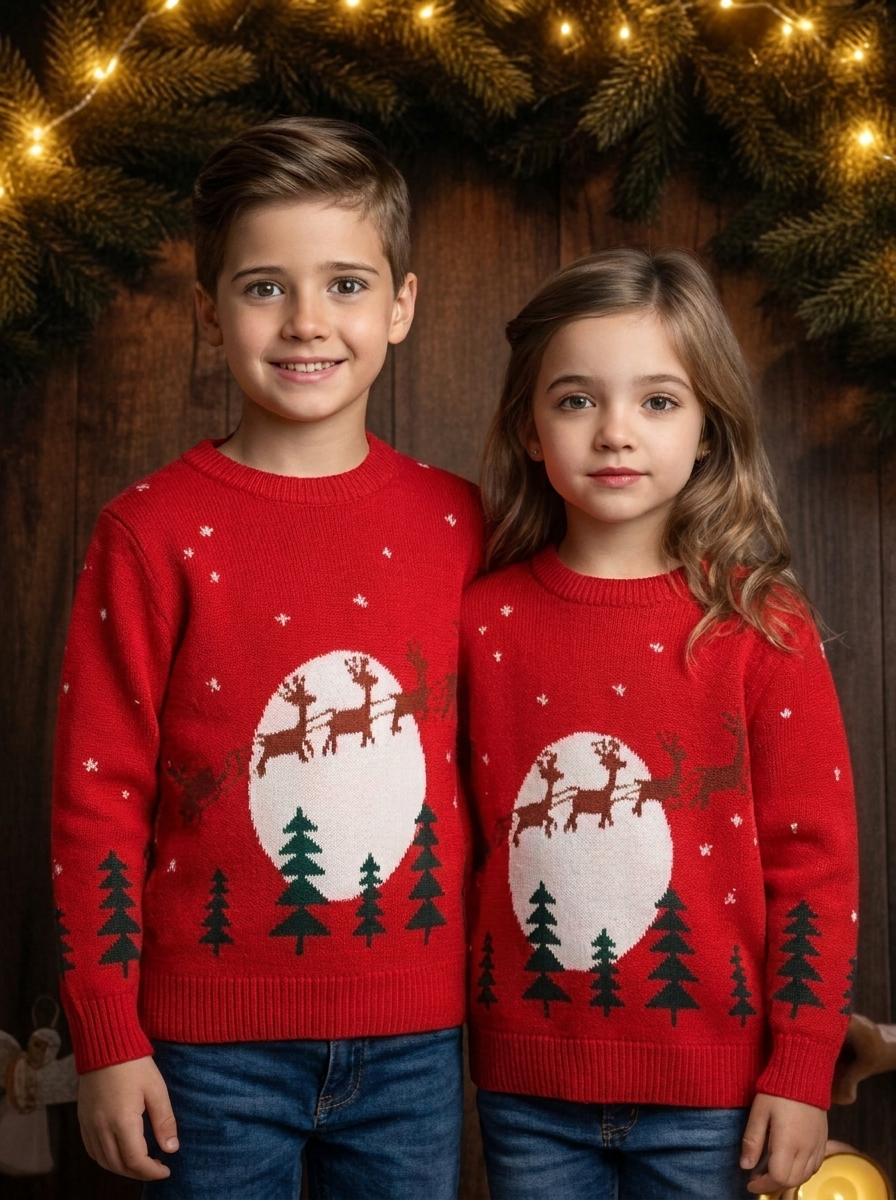 Свитер Artcher kids Свитер003Олени - фото 7