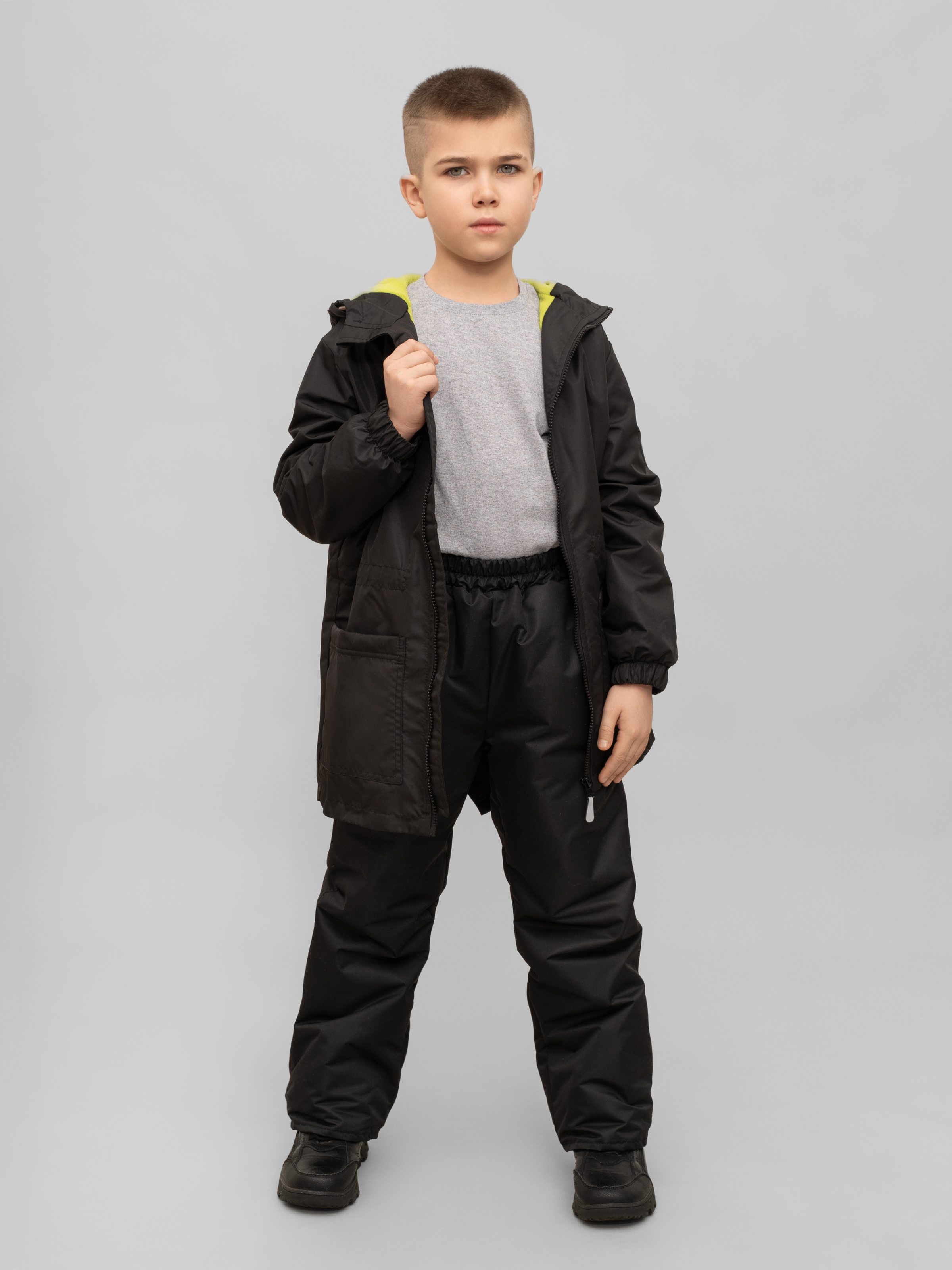 Брюки Arctic kids 10-025 черный - фото 10