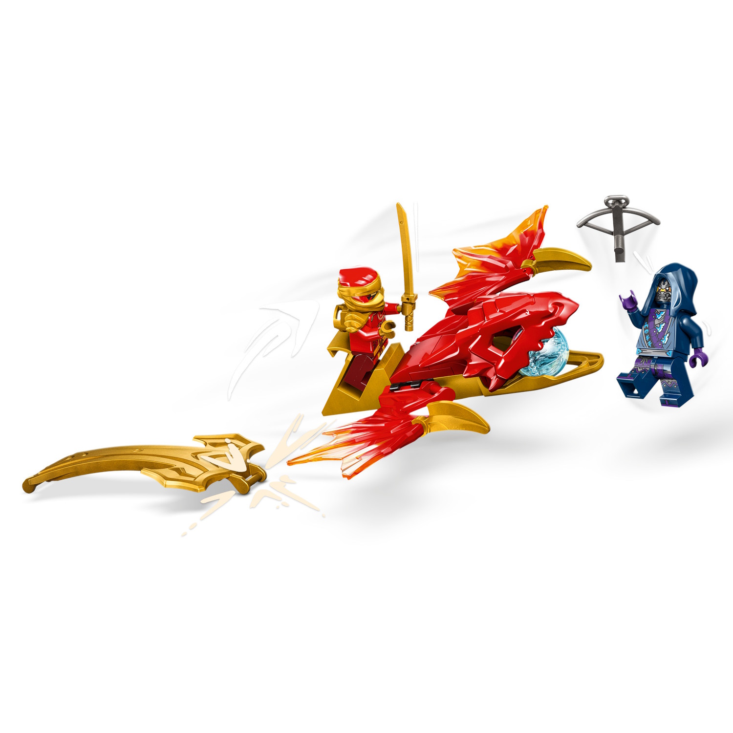 Конструктор LEGO NINJAGO Удар восходящего дракона Кая 24 дет. - фото 5