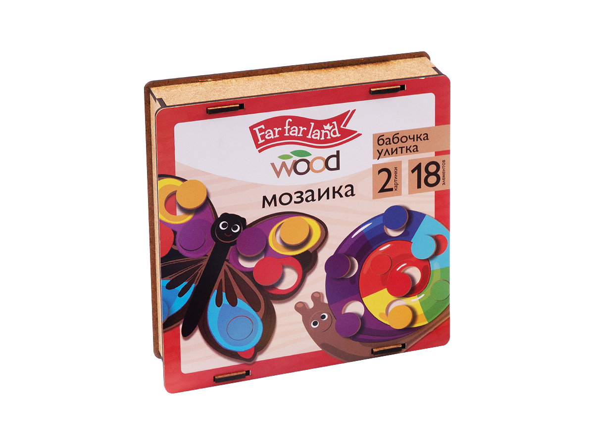 Игрушка Десятое королевство пазл Бабочка и улитка - фото 5