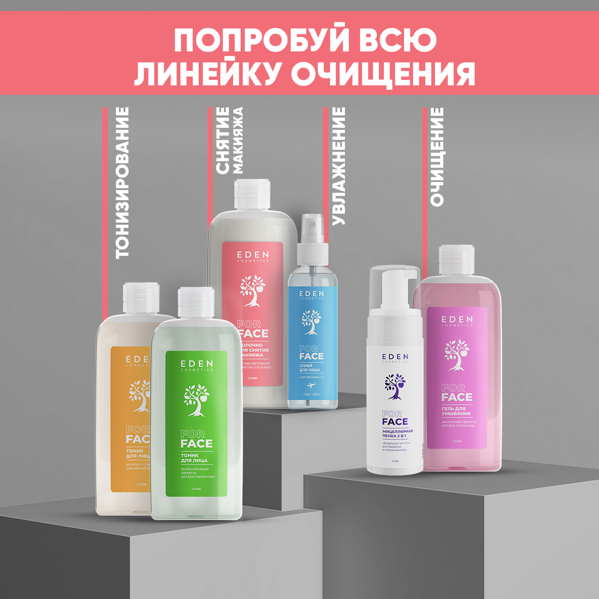 Молочко EDEN для снятия макияжа 250 мл - фото 6
