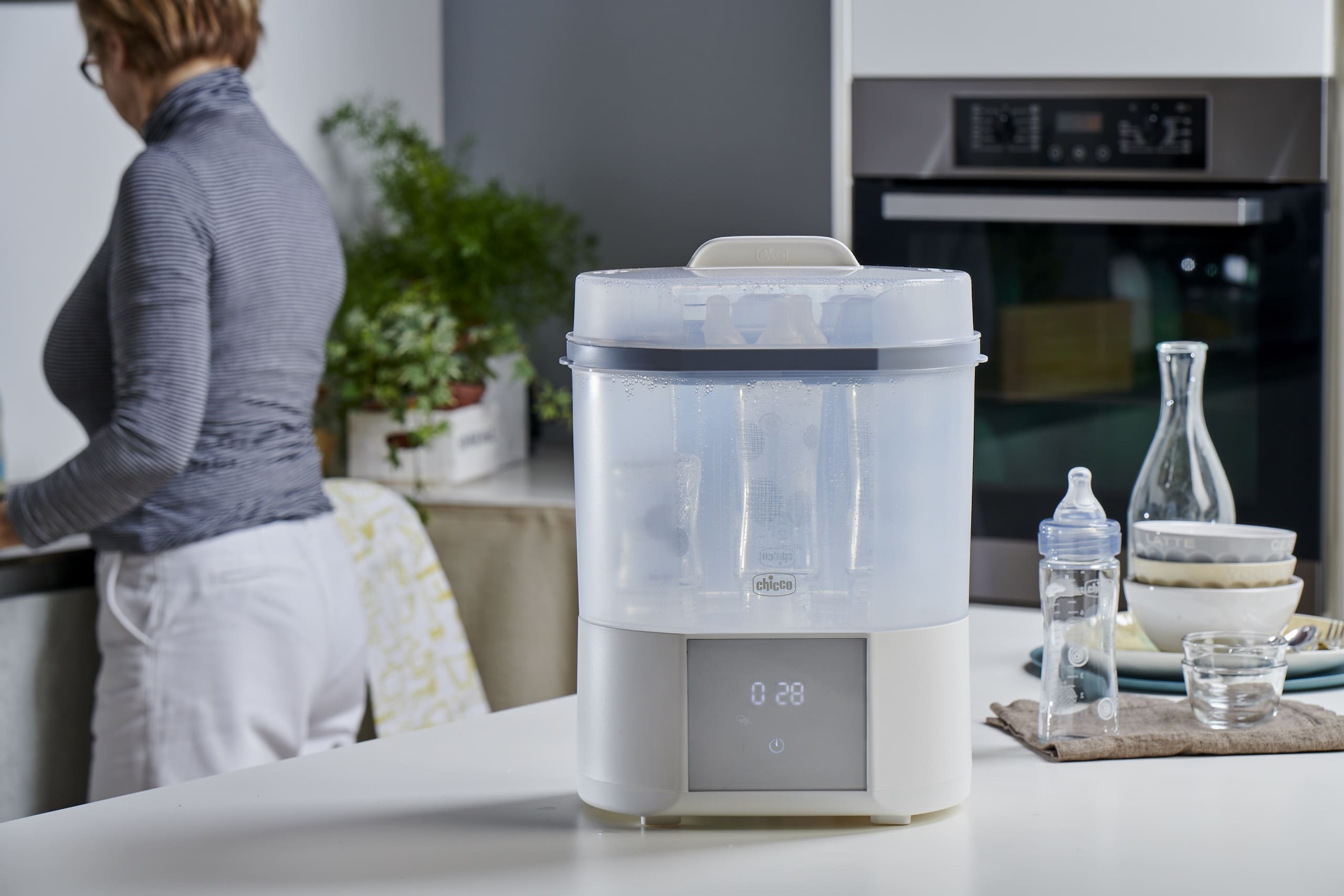 Стерилизатор для бутылочек Chicco Steriliser с функцией сушки - фото 15