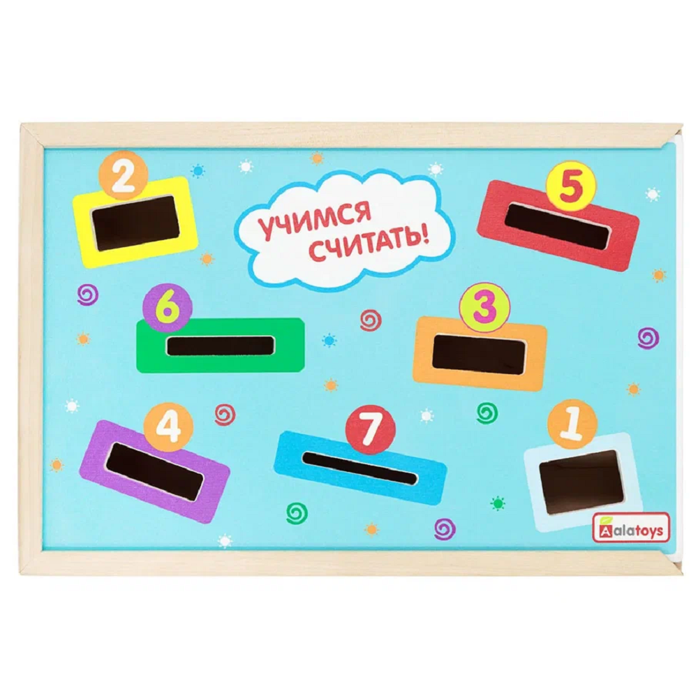 Игрушка Alatoys сортер Учим цвета и размеры в ассортименте - фото 5