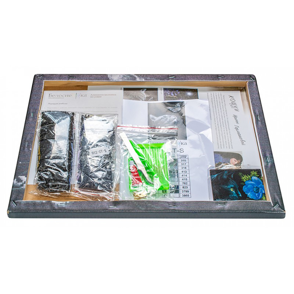 Алмазная мозаика Белоснежка Бабочка - фото 7