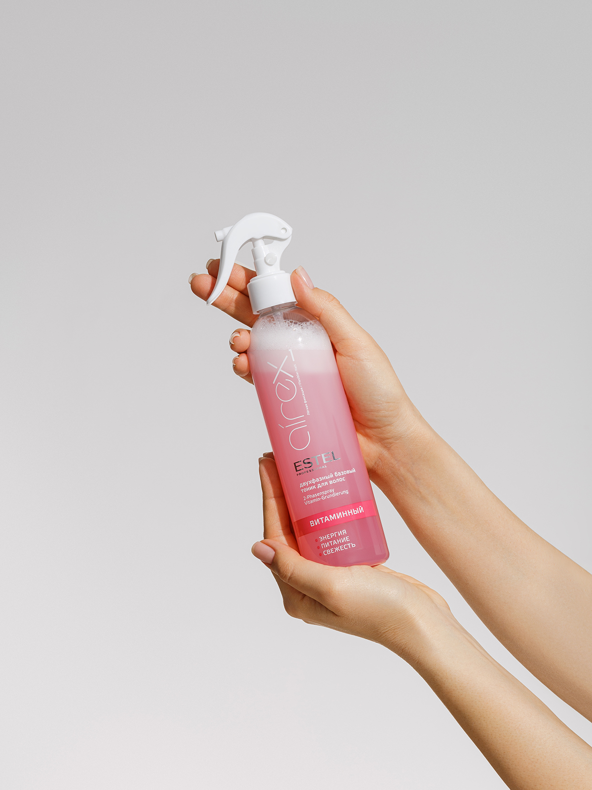 Тоник для волос ESTEL Airex витаминный легкой фиксации 400 мл - фото 3