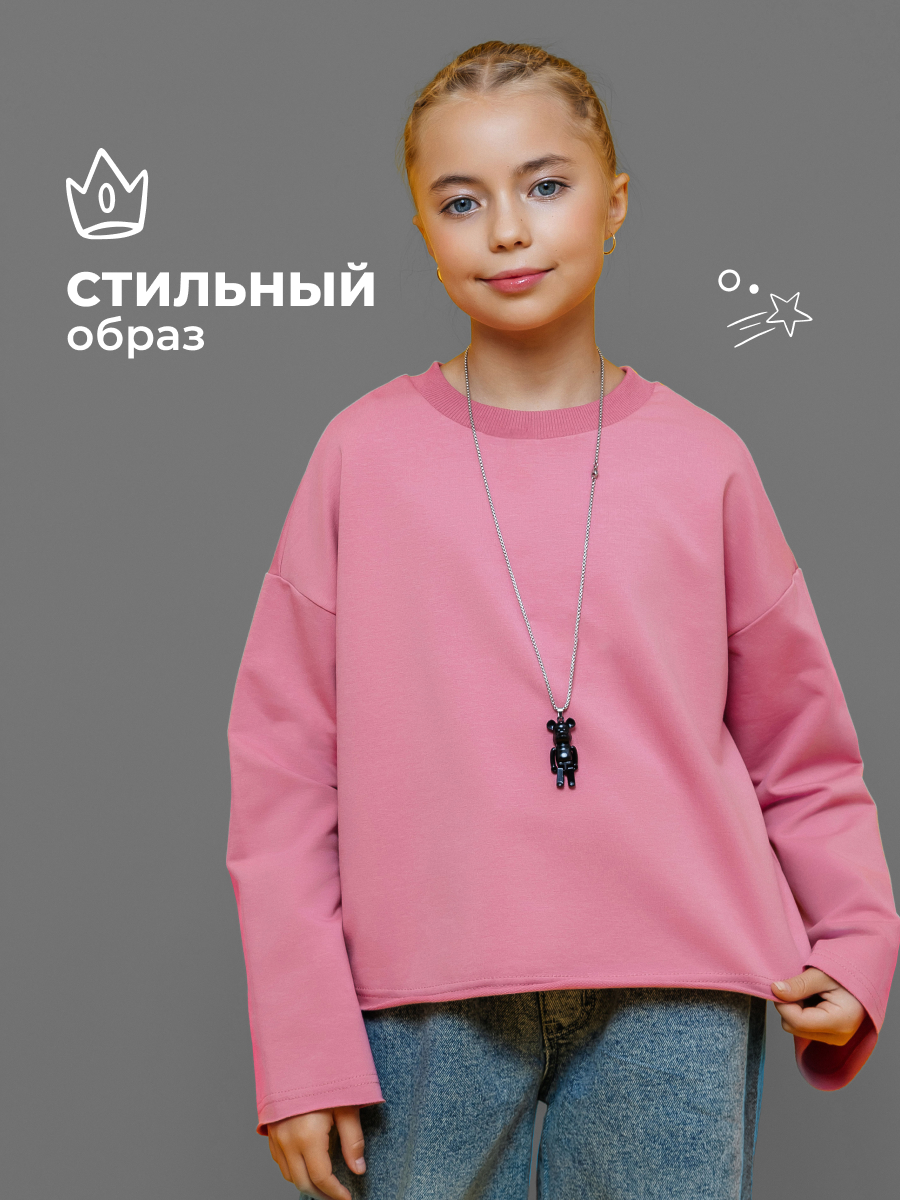 Свитшот Селтекс Ю_ДФ65 сухая роза - фото 2