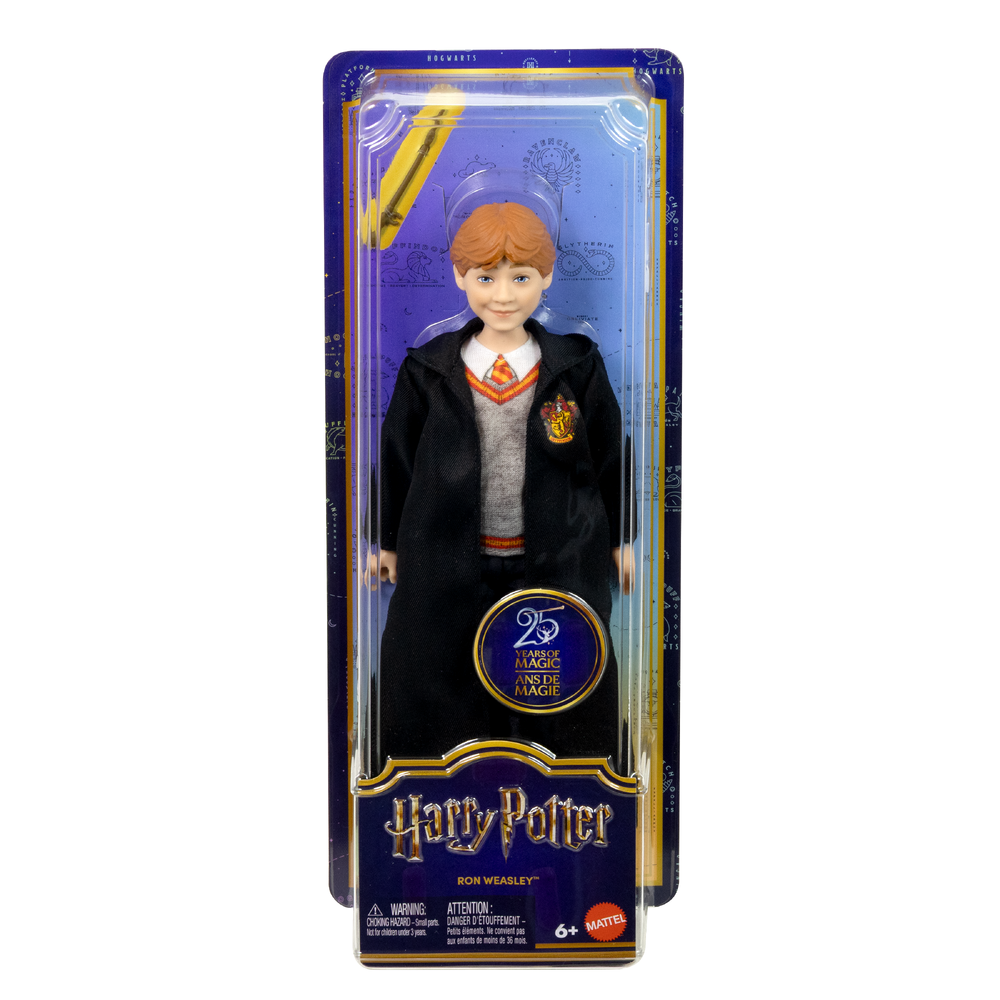 Кукла классическая Monster High Harry Potter Рон Уизли в форме Хогвартса JGM20 - фото 1