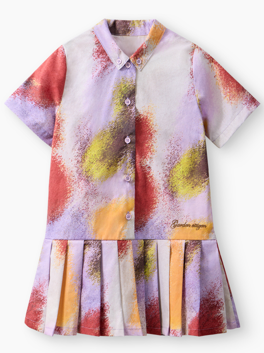 Платье Happy Baby 88702-1_purple-red-gradient - фото 1