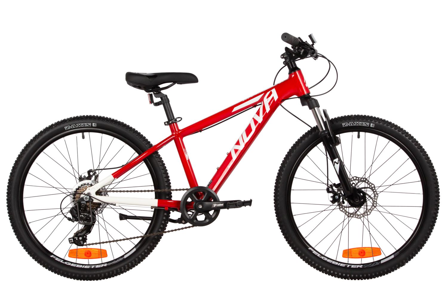 Двухколесный велосипед Novatrack 24 дюйма - фото 8