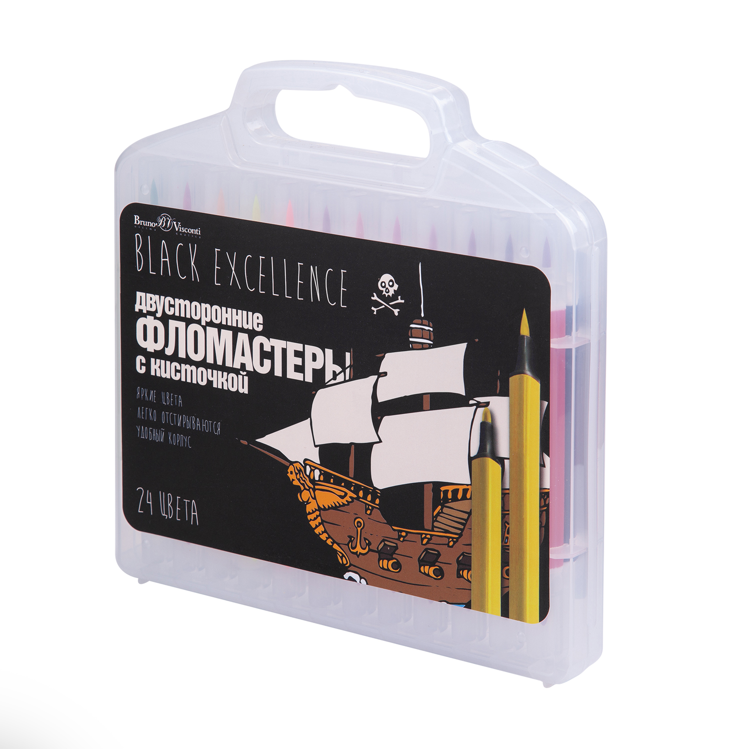 Фломастеры Bruno Visconti 24 шт. - фото 3