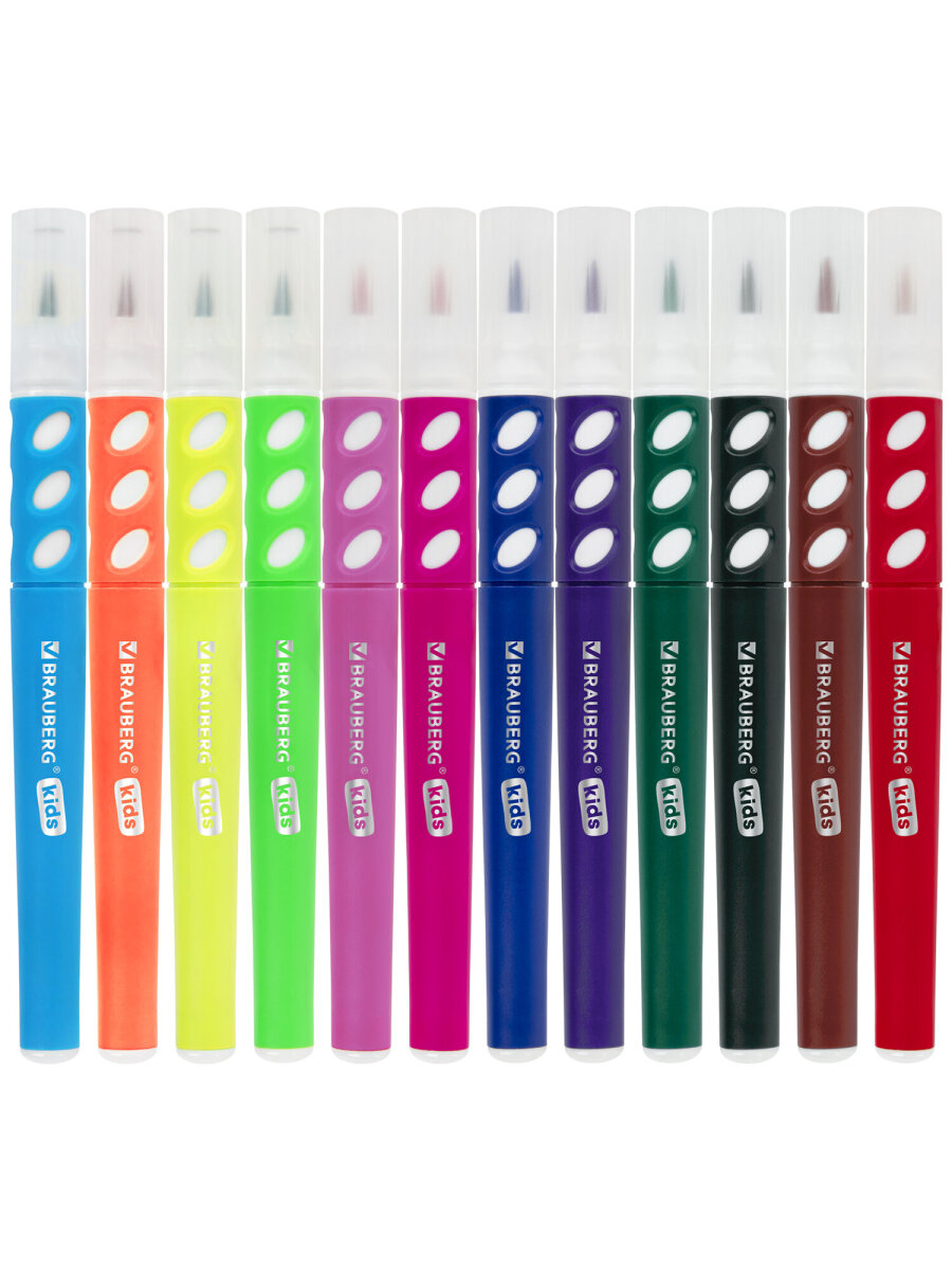 Фломастеры Brauberg 12 цв. - фото 10