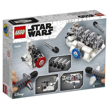 Конструктор LEGO Star Wars Разрушение генераторов на Хоте блочный