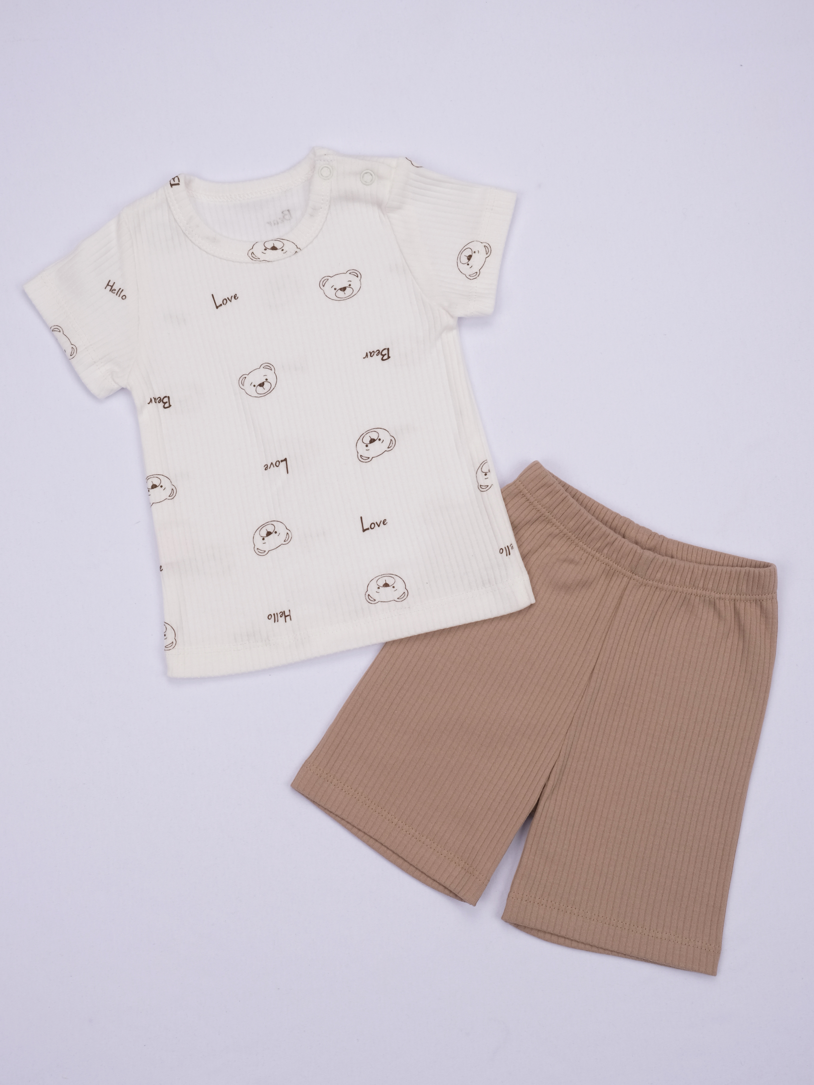 Комплект ЯРКО 05244 ИК Мишки лав/бежевый - фото 1