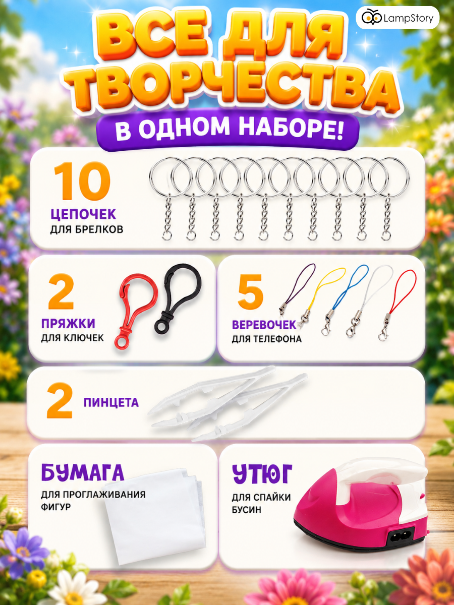 Термомозаика LampStory 3D модели с утюгом - фото 2