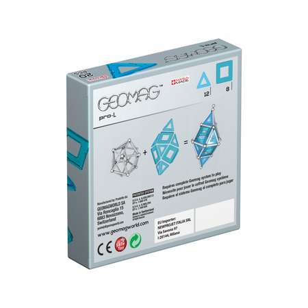 Конструктор Geomag магнитный 20 дет.