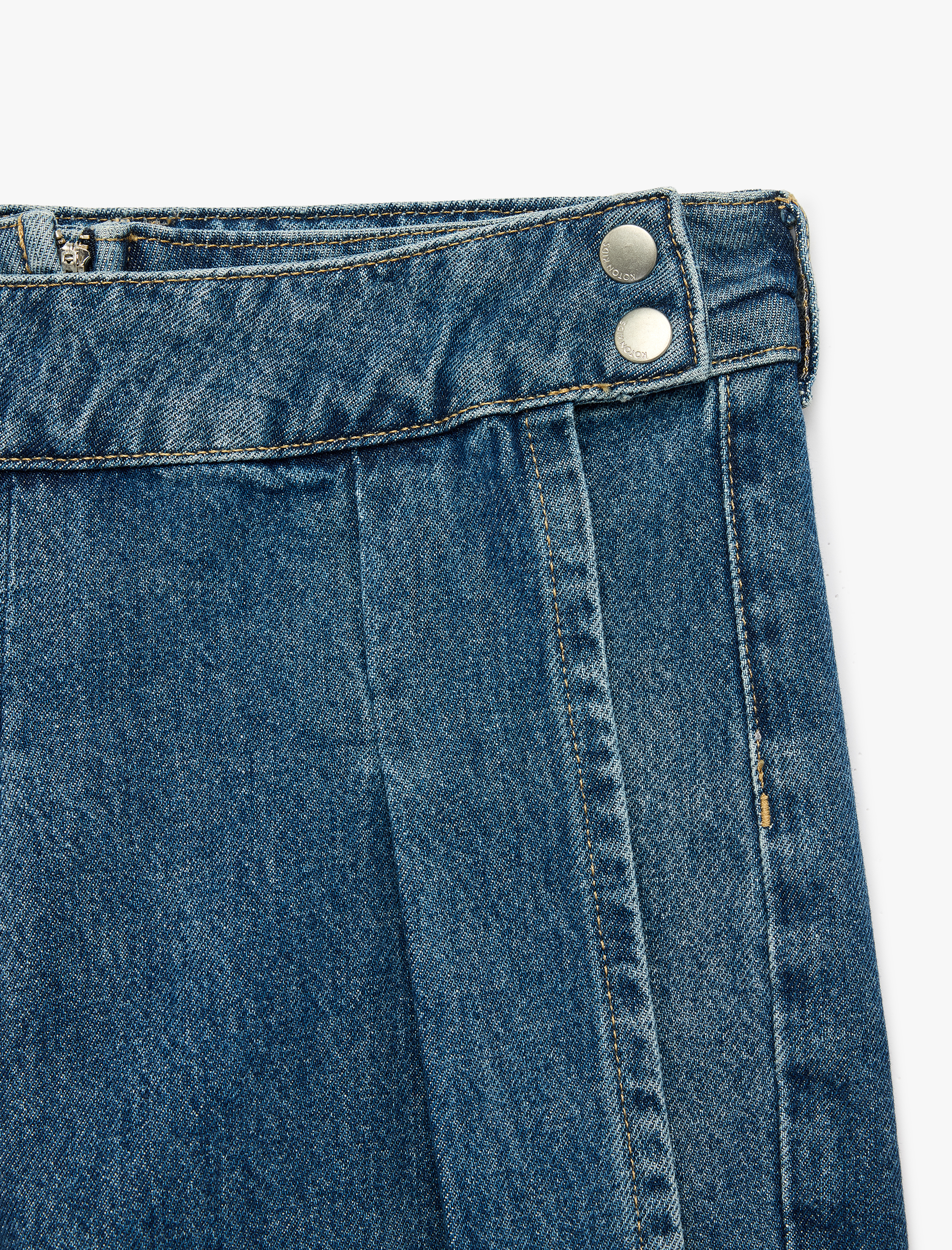 Джинсовые шорты KOTON 6SKG40080ADMID - фото 3