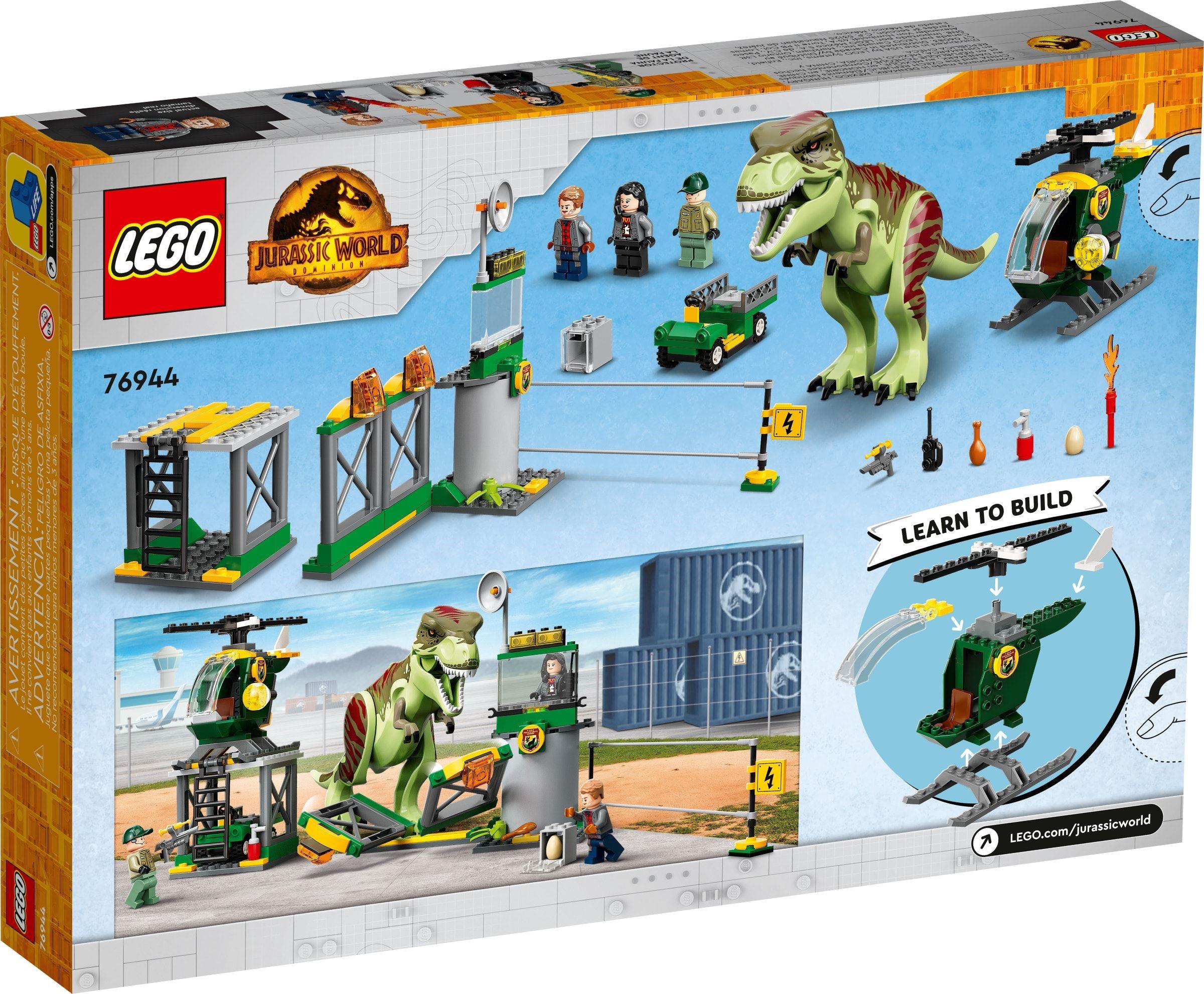 Конструктор LEGO Jurassic World 76944 140 дет. - фото 6