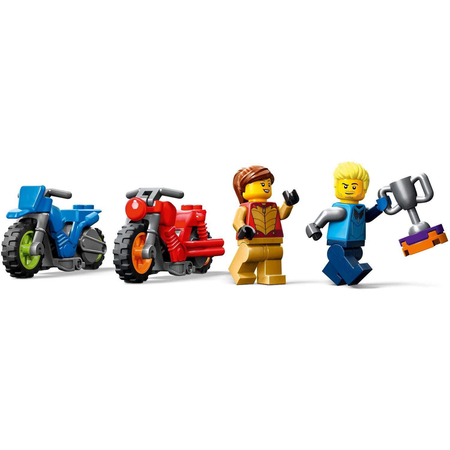 Конструктор LEGO City Spinning Stunt Challenge 117 дет. - фото 7