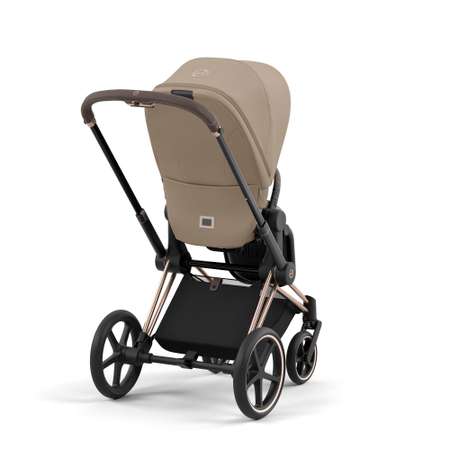 Коляска 2в1 Cybex Priam IV Rosegold бежевый